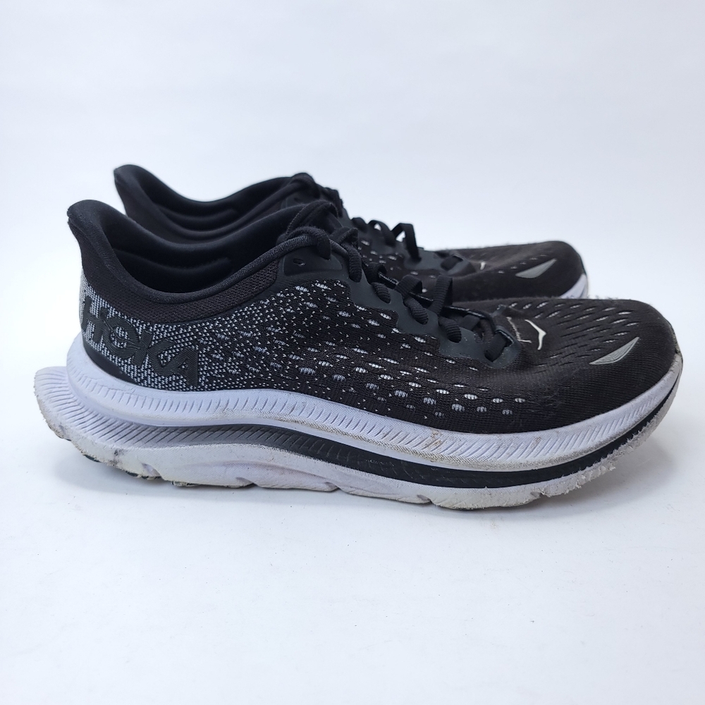 Hoka One One Kawana Womens Black Running Shoes Size 9B FS1123a BWHT